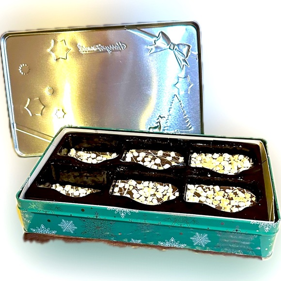 VTG RARE HARRY & DAVID S’MORES BARK BITES 11.5”x7”x2” COLLECTIBLE SMORE SMORES - Picture 7 of 10